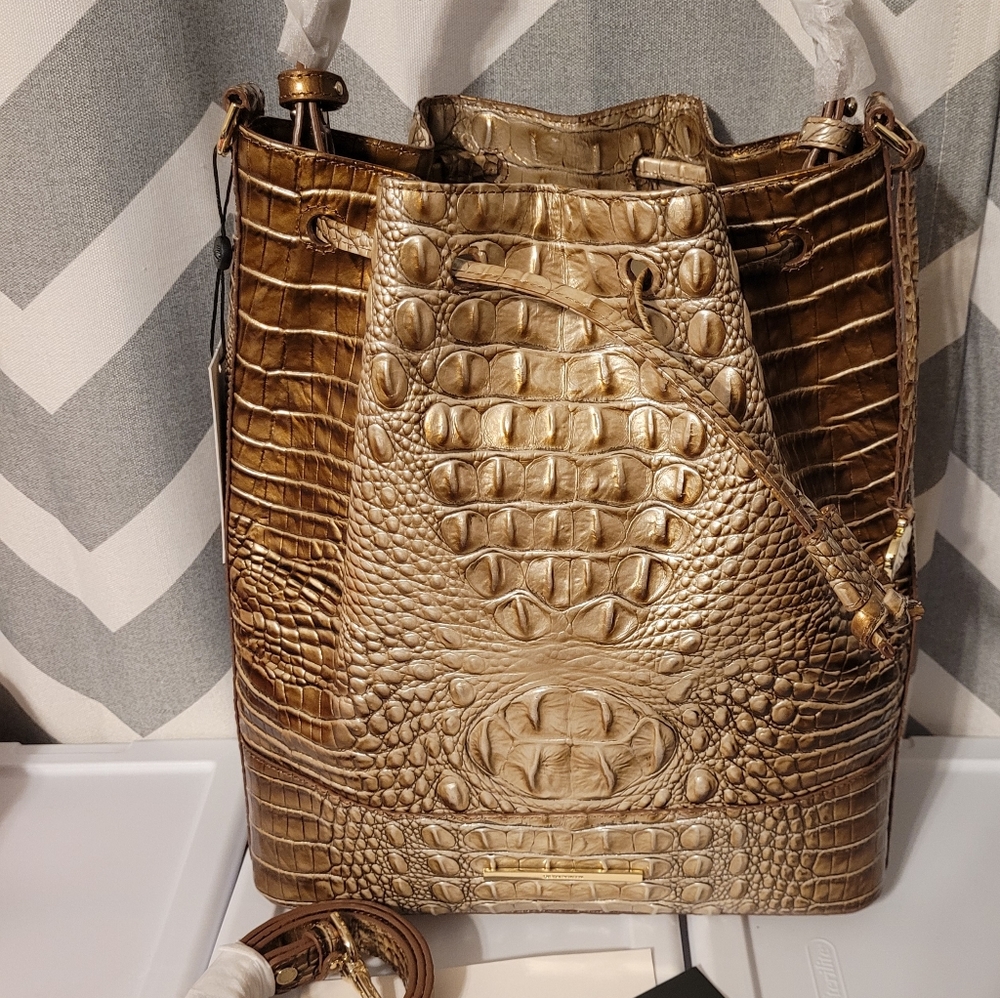 Brahmin Marlowe Bucket bag $250 FREE SHIPPING